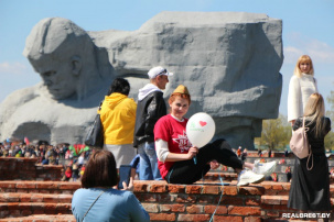 9 мая Брестскую крепость посетило порядка 50 тысяч людей