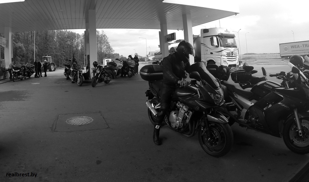 М1: все байкеры едут в Брест