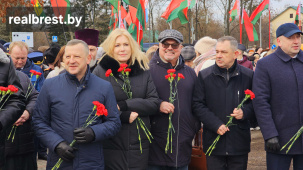 Мария Шукшина приехала в Брест, чтобы поздравить Брестскую область с 85-летием