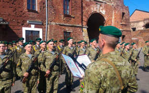 Брестская пограничная группа принимает очередных новобранцев