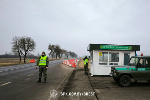 Брестские пограничники проводят режимные мероприятия