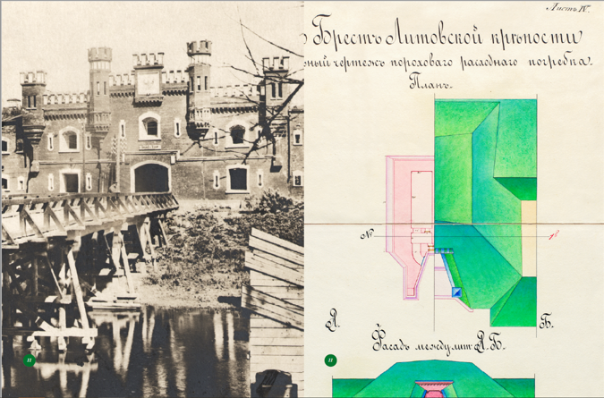 Брестская крепость чертежи